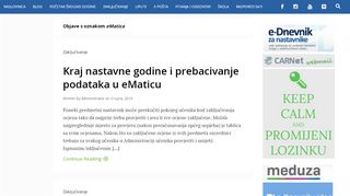 
                            13. eMatica | e-Dnevnik