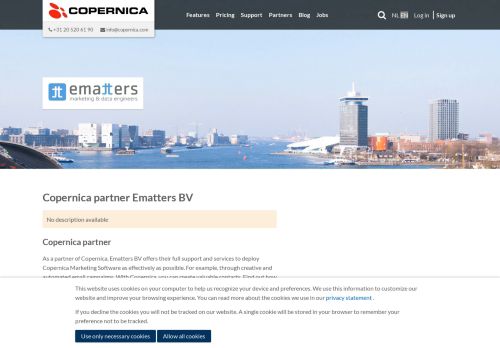 
                            11. Ematters BV - Copernica Marketing Software