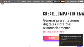 
                            5. Emaze: Crea y comparte increíbles presentaciones, sitios web y más