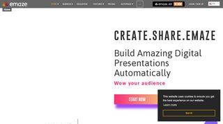 
                            2. Emaze - Create & Share Amazing Presentations, Websites and More