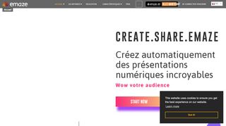 
                            2. Emaze - Créez et partagez des présentations, des sites Web et plus ...