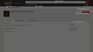 
                            6. EMB Reservation System (Zeus) | one.nku.edu