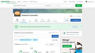 
                            10. Embanet Corporation Reviews | Glassdoor