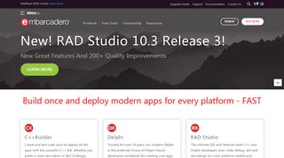 
                            13. Embarcadero: Fast Cross-Platform App Development Software