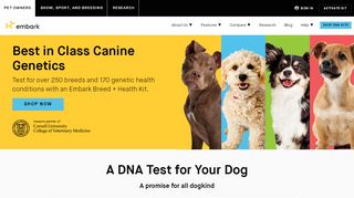 
                            2. Embark Dog DNA Test | Most Accurate & Highest Reviewed | Favorite ...