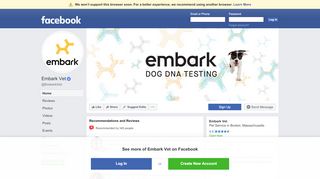 
                            5. Embark Veterinary - Home | Facebook