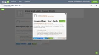 
                            9. Embarqmail Login - Secure Sign In | Embarqmail ... - Scoop.it