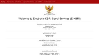 
                            6. Embassy Business Hour - eKBRI : Indonesian Embassy in South ...