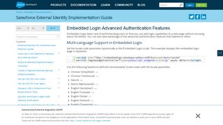 
                            7. Embedded Login Advanced Authentication Features | Salesforce ...