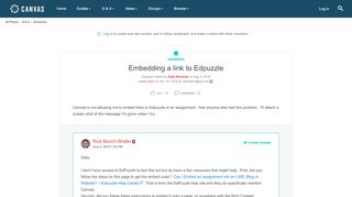 
                            10. Embedding a link to Edpuzzle | Canvas LMS Community