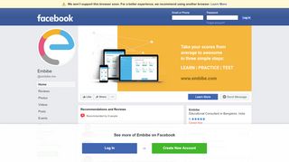 
                            4. Embibe - Home | Facebook