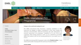 
                            5. EMBL International PhD Programme - EMBL Heidelberg