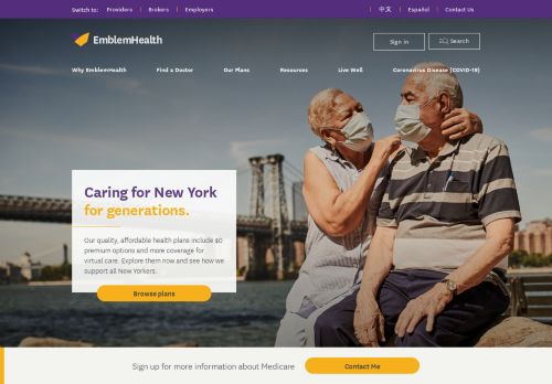 
                            5. EmblemHealth: Family & Individual Health Insurance Plans In New York