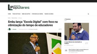 
                            4. Embu lança “Escola Digital” com foco na otimização do tempo de ...
