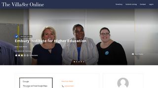 
                            8. Embury Institute for Higher Education - The Villager Online