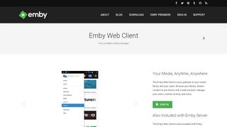
                            1. Emby Web Client - Emby