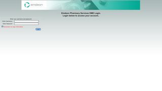 
                            2. Emdeon Pharmacy Services DME Login