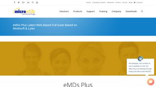 
                            5. eMDs Plus Latest Web Based Full Suite that is browser and cloud ...