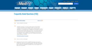 
                            5. eMedNY : Frequently Asked Questions