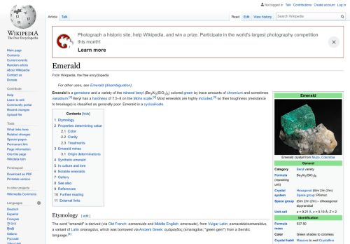 
                            13. Emerald - Wikipedia