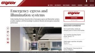 
                            11. Emergency egress and illumination systems - Consulting - Specifying ...