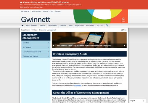 
                            11. Emergency Management | Gwinnett County
