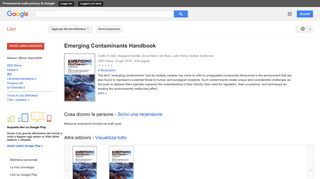 
                            9. Emerging Contaminants Handbook