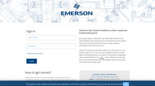 
                            9. Emerson custom login - Hotelzon
