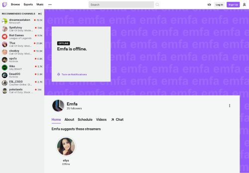 
                            12. Emfa - Twitch