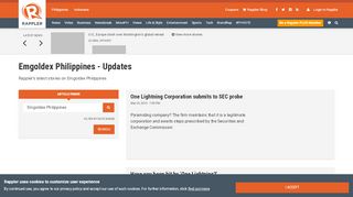 
                            7. Emgoldex Philippines news and updates | Rappler