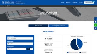 
                            9. EMI Calculator | Edelweiss Home Search