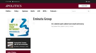 
                            12. Eminata Group Archives - iPolitics