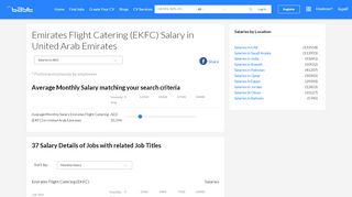 
                            6. Emirates Flight Catering Ekfc Salary in United Arab Emirates - Bayt.com