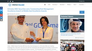 
                            9. Emirates NBD Securities wins 'Outstanding Risk Management ...