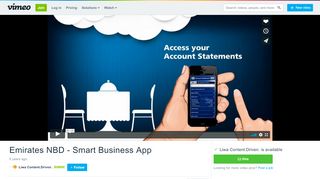 
                            8. Emirates NBD - Smart Business App on Vimeo