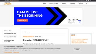 
                            11. Emirates NBD UAE PMI - Zawya