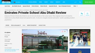 
                            5. Emirates Private School Abu Dhabi Review - WhichSchoolAdvisor