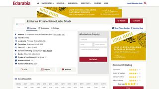 
                            2. Emirates Private School, Abu Dhabi (Reviews) Abu Dhabi, UAE