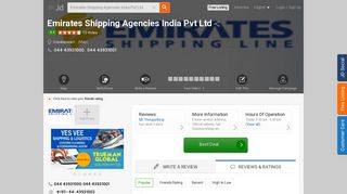 
                            5. Emirates Shipping Agencies India Pvt Ltd, Gopalapuram - Shipping ...