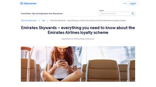 
                            12. Emirates Skywards - everything you need to know about the Emirates ...