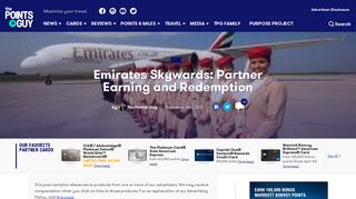 
                            11. Emirates Skywards: Partner Earning and Redemption – The Points Guy