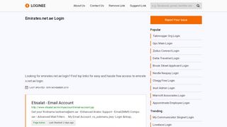 
                            6. Emirates.net.ae Login