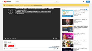 
                            10. EMIS - Login - YouTube