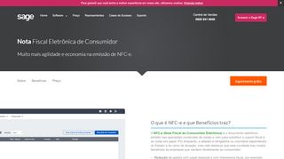 
                            6. Emissão de Nota Fiscal Eletrônica de Consumidor | Sage ... - Sage One