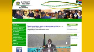 
                            12. EMIS(School profiles) - Limpopo Department of Education > Home