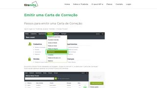 
                            5. Emitir Carta de Correção - TiraNota