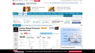 
                            13. EMKAY share price - 75.70 INR, Emkay Global Financial ...