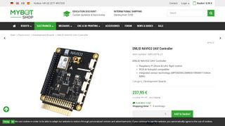 
                            9. EMLID NAVIO2 UAV Controller | MYBOTSHOP.DE, 237,95 €