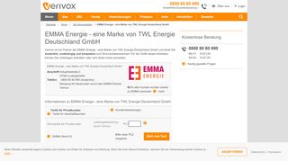 
                            6. EMMA: Strompreise im Überblick - Verivox