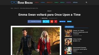 
                            11. Emma Swan voltará para Once Upon a Time - Nerd Break